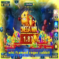 whi framed roger rabbit