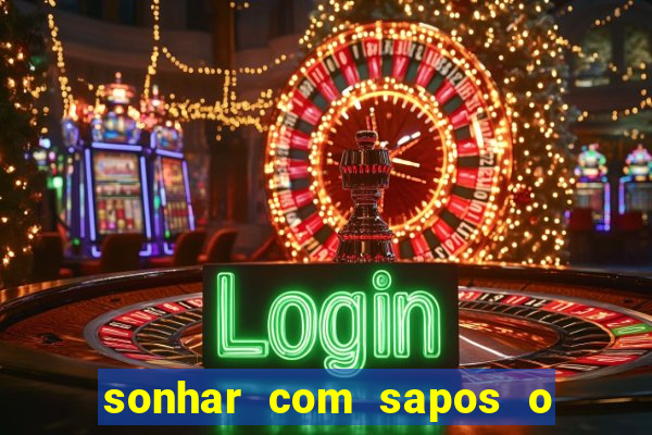 sonhar com sapos o que significa