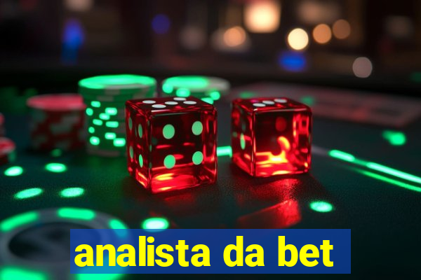 analista da bet