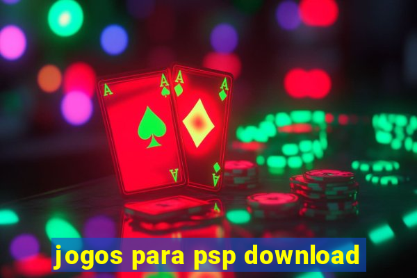 jogos para psp download