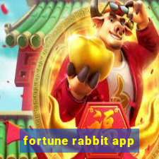 fortune rabbit app