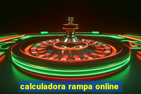 calculadora rampa online