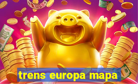 trens europa mapa