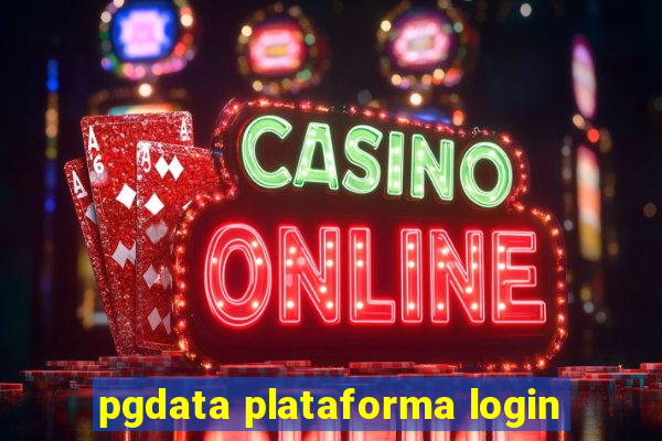 pgdata plataforma login